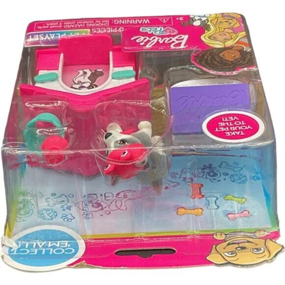 Barbie Pets Pet Playset With Accessories & Doghouse Toy For Kids Aged 3+ - Picture 5 of 5